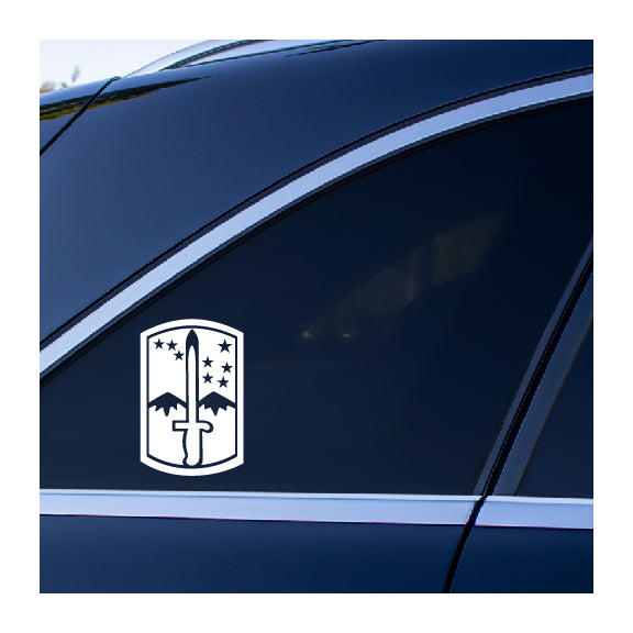 172nd Infantry Brigade patch vinyl decal